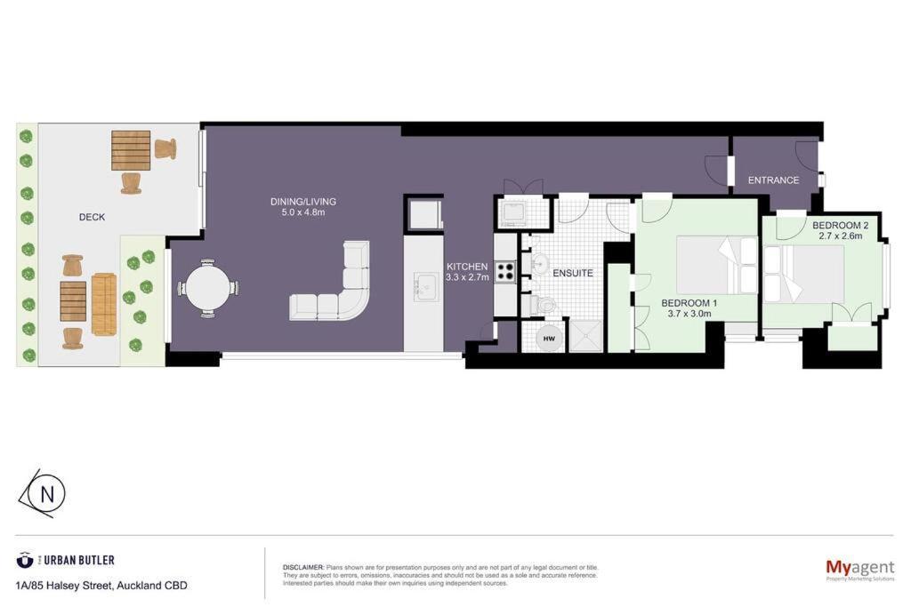 Elegant & Sunny Living With Stunning Marina Views Apartment Auckland Luaran gambar